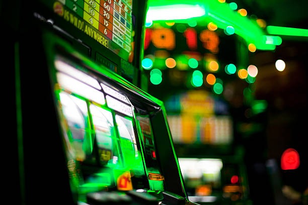 Roulette wheel spinning at live table